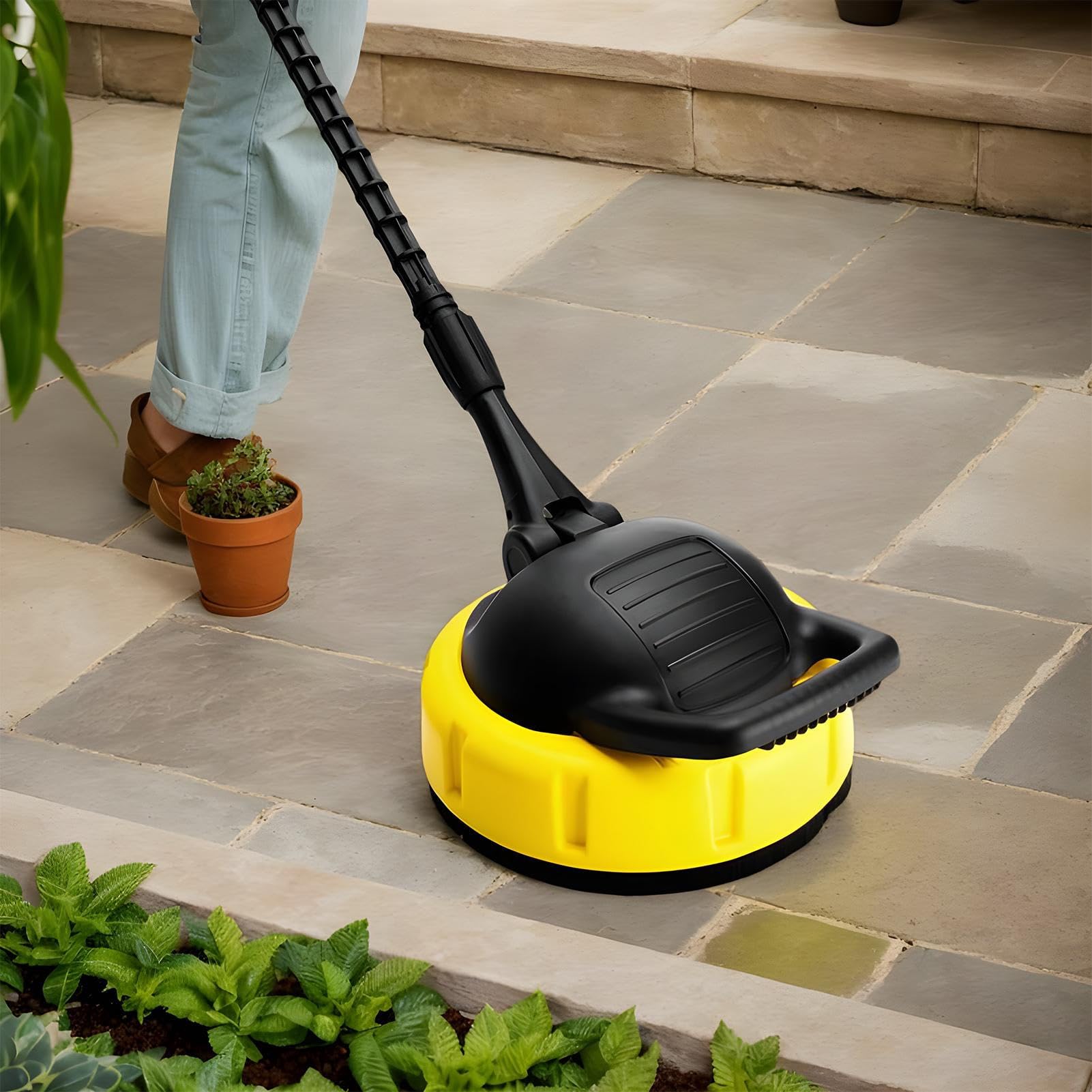 , K2, K3, K4, K5, K6, K7 Lavadora de presión limpiadora de Patio para, Cabezal de Limpiador de Patio para, depurador de Limpiador de Tierra, Herramienta de Limpieza para automóviles