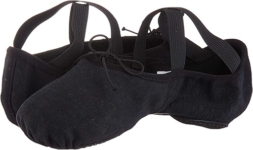 Miniatura 7 de Bloch Dance Zenith - Zapatillas de ballet de lona elásticas para mujer