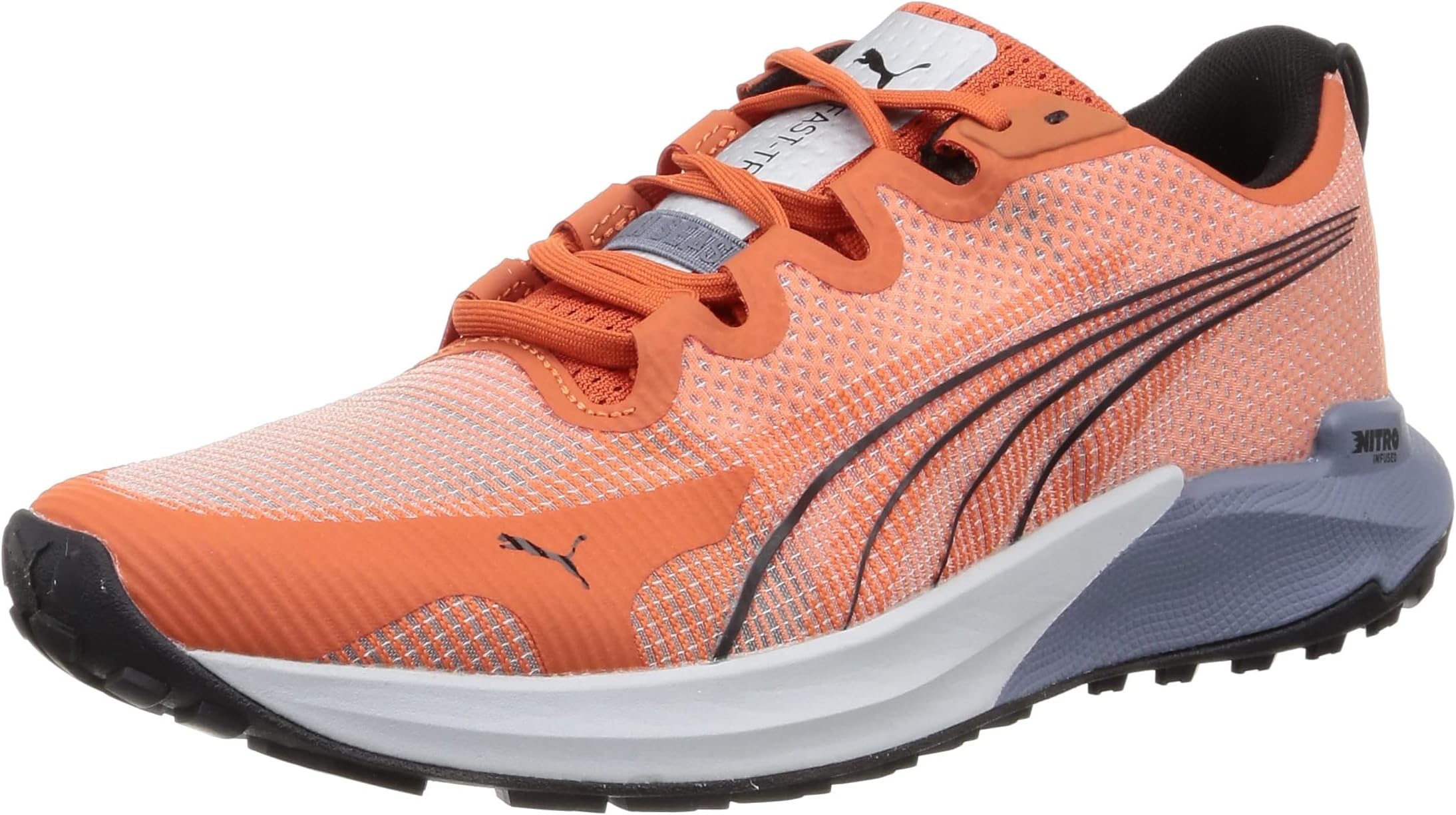 Fast-Trac Nitro Mens Running Fitness Trainer Shoe Orange/Grey