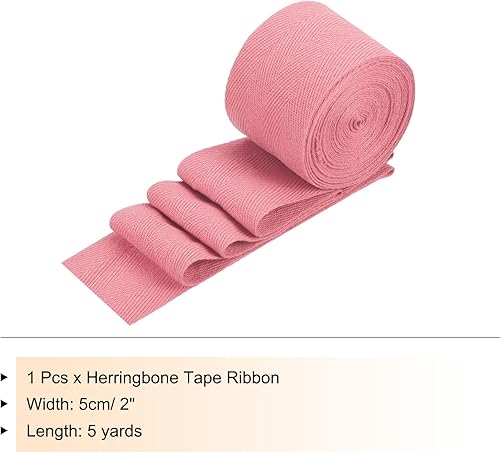 Vista 314 de PATIKIL Cinta de sarga de algodón de 3/4 pulgadas, 10 yardas, cinta de encuadernación al bies, cinta de espiga para costura, envoltura de regalos