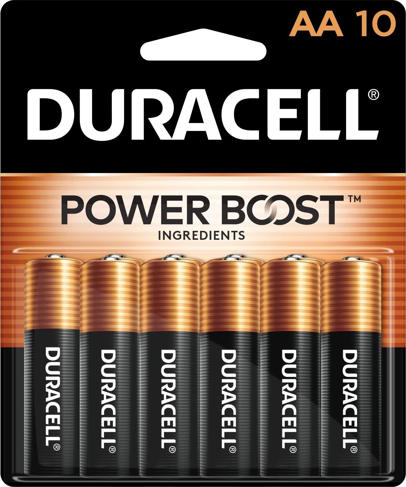 10-Count AA Batteries with Long-Lasting Power