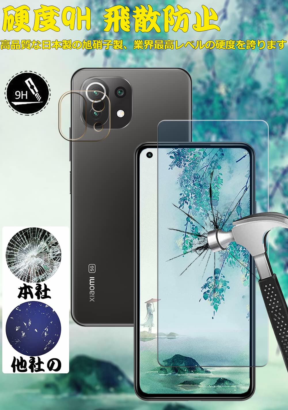 Amazon.co.jp: 【ブルーライトカット 93%】【目の疲れ軽減】Xiaomi Mi