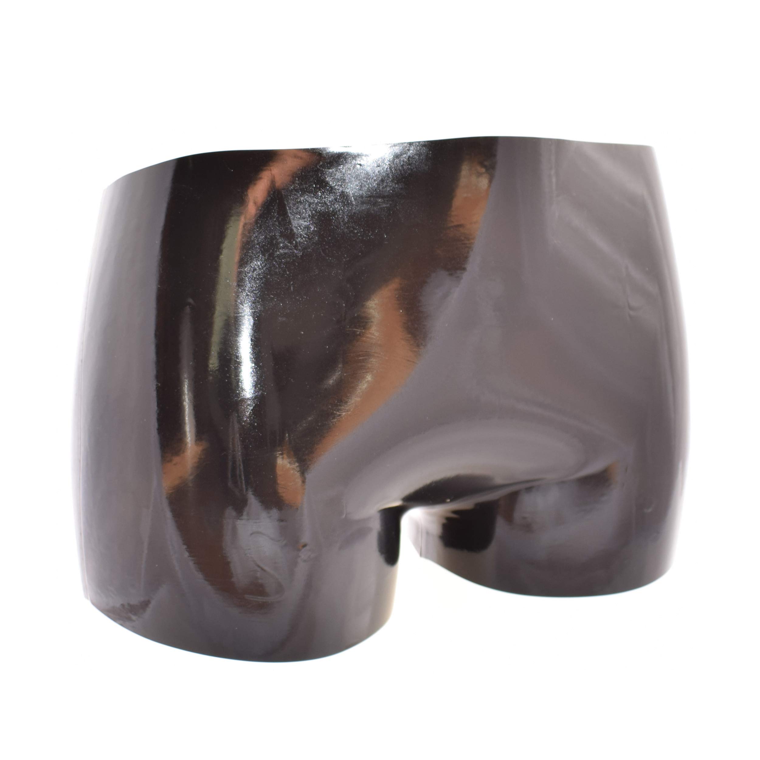 Rubberfashion Slip Latex - Slip Bébé Rubber Sexy - Hotpants Courts - Lingerie Latex Femme et Homme