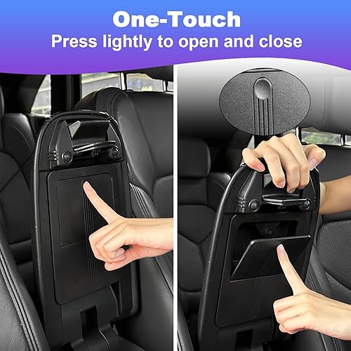 Miniatura 5 de Caja oculta con tapa para reposabrazos para Ford Bronco Sport 2021-2024, organizador de consola central, compartimento secreto, accesorios interiores