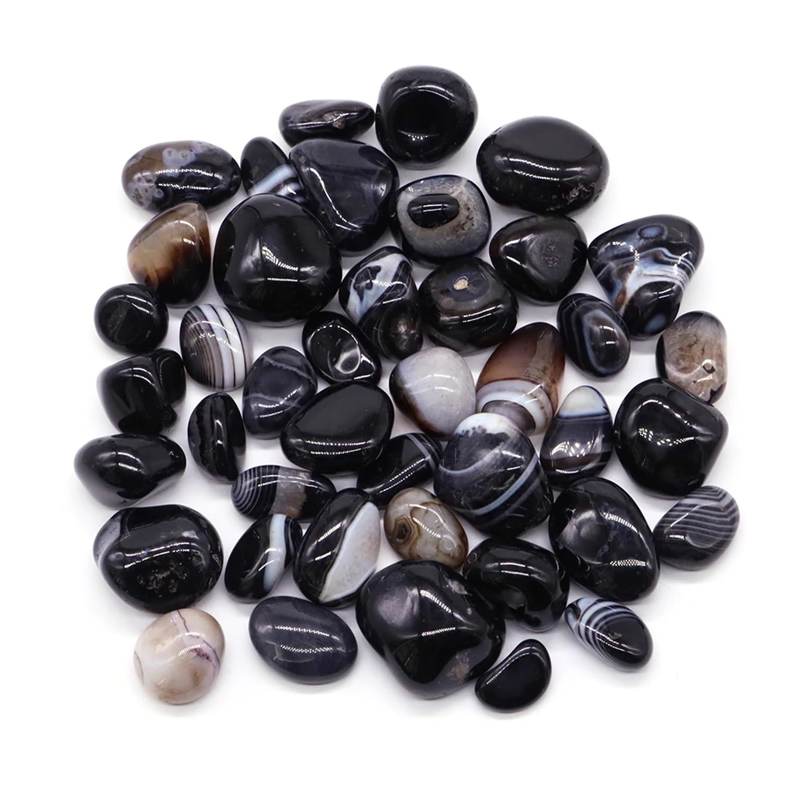 Piedras de Grava para peceras, Piedras De Grava for Acuario Y Jardín Multicolor Varios Tamaños(Color 13,200g)