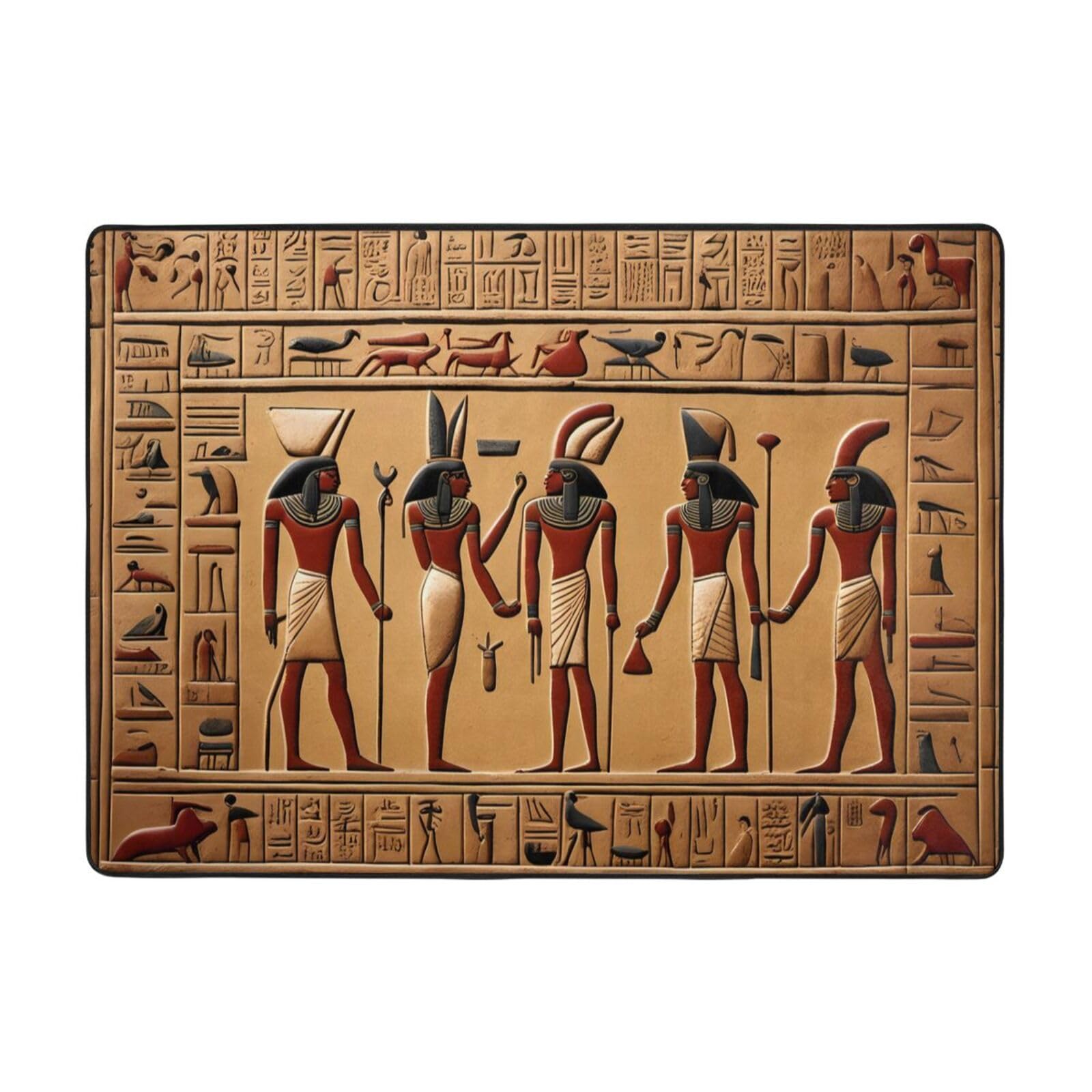 Tapis de sol égyptien haut de gamme HYTTER aux finitions douces