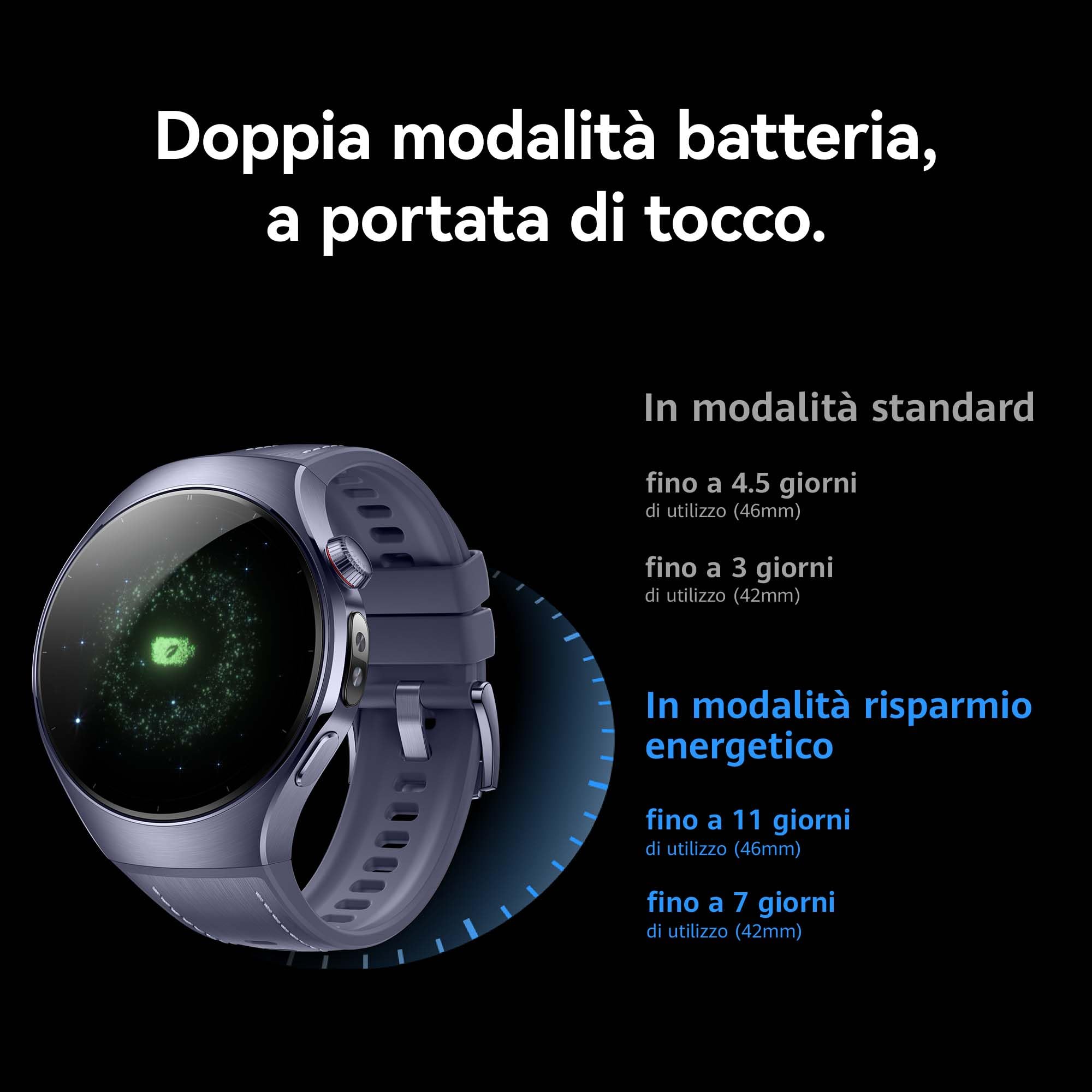 HUAWEI WATCH 5, 46mm Smartwatches, Tecnologia Multi-sensing X-TAP, Marrone | SpO2 dal Polpastrello, Health Glance, eSIM, con App ECG, HRV, 30 mesi di Garanzia, Android e iOS