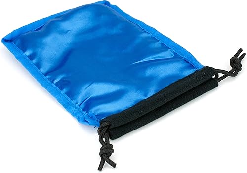 Miniatura 6 de Bolsa de dados grande clásica  5 x 8 pulgadas con cierre de cordón y diseño duradero  Capacidad para más de 100 dados poliédricos (interior morado)