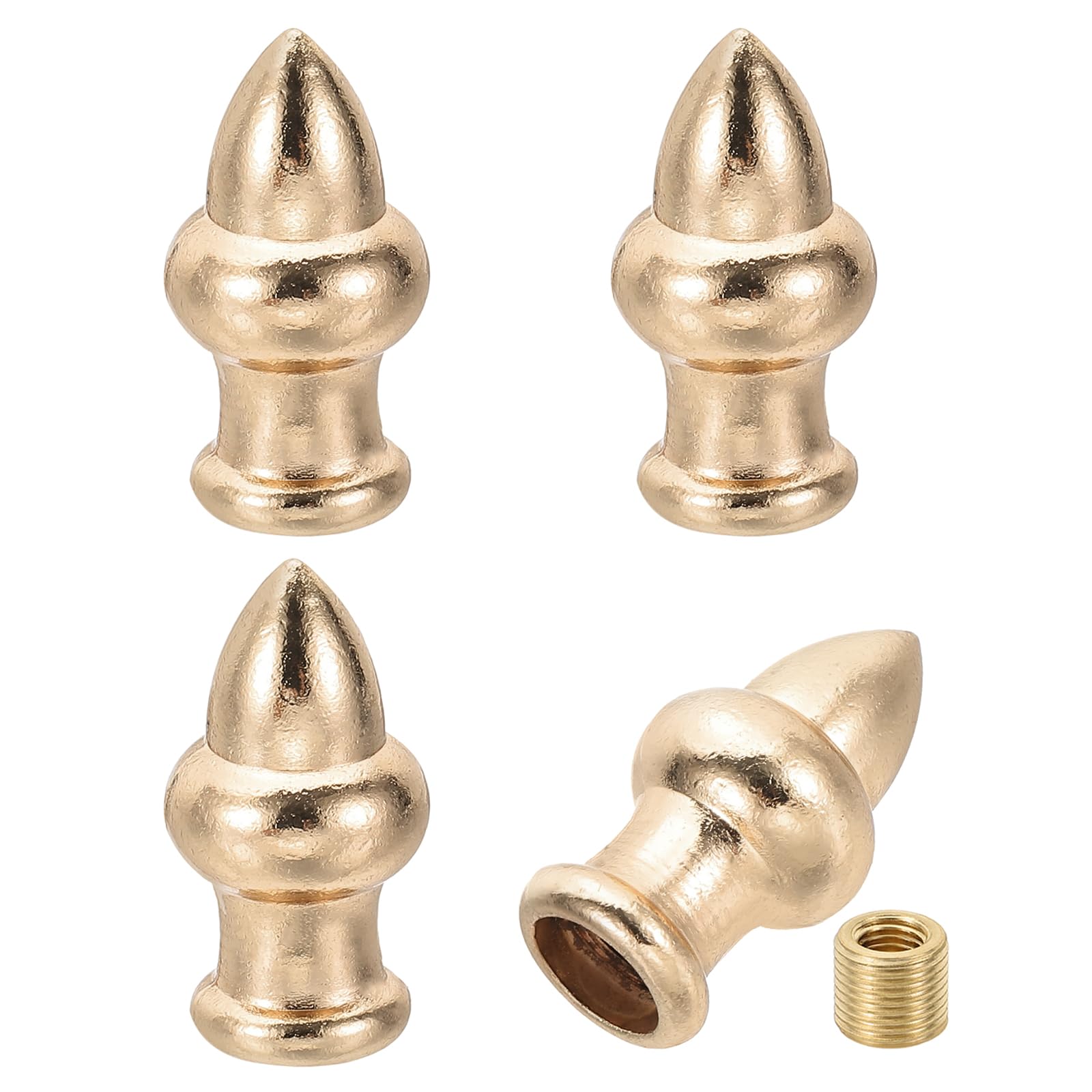 PATIKIL 36 x 20mm Lamp Finials Caps Knob