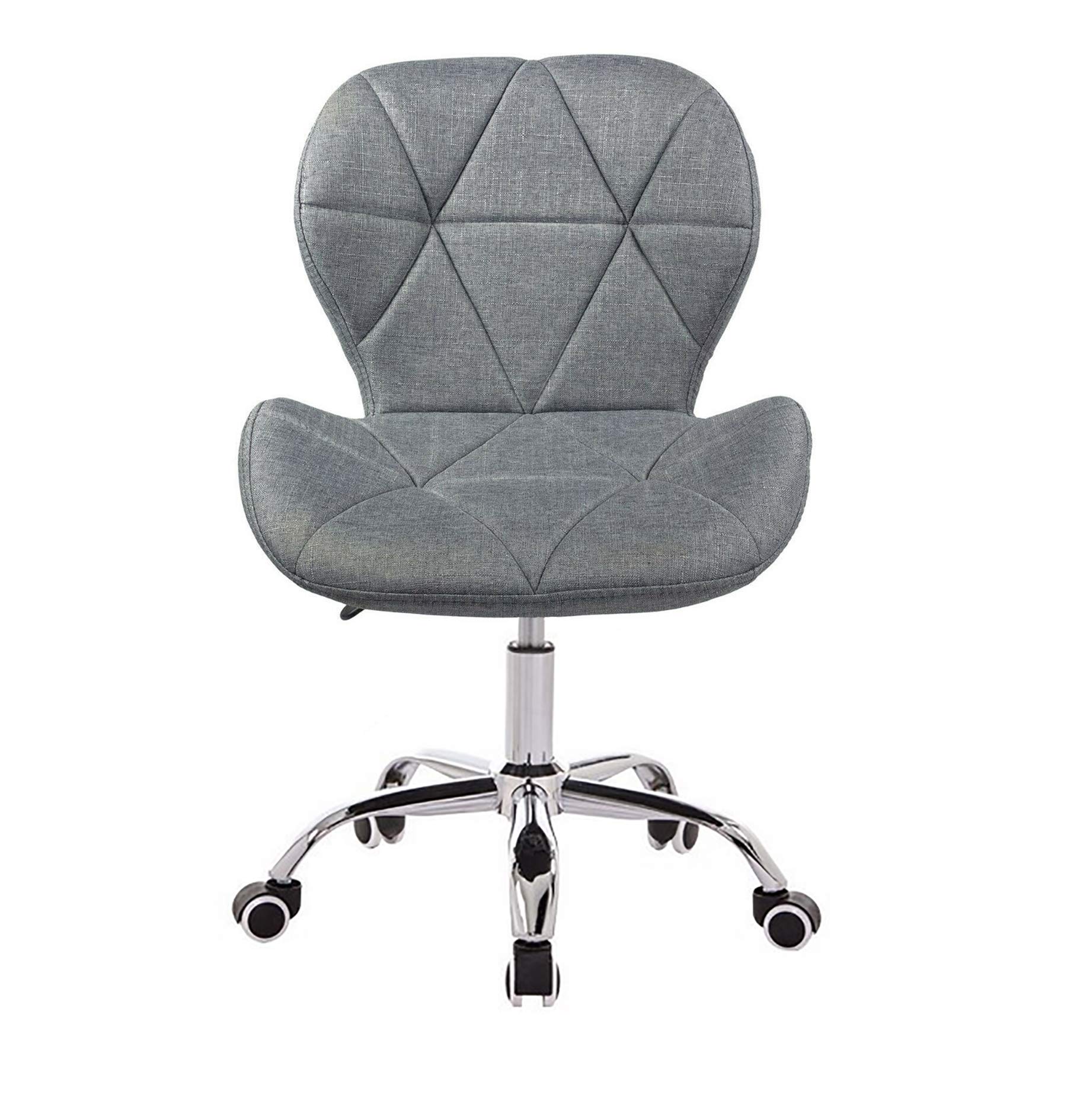 Buy DS Dining/Office Swivel Chair with Chrome Legs with Wheels and Lift