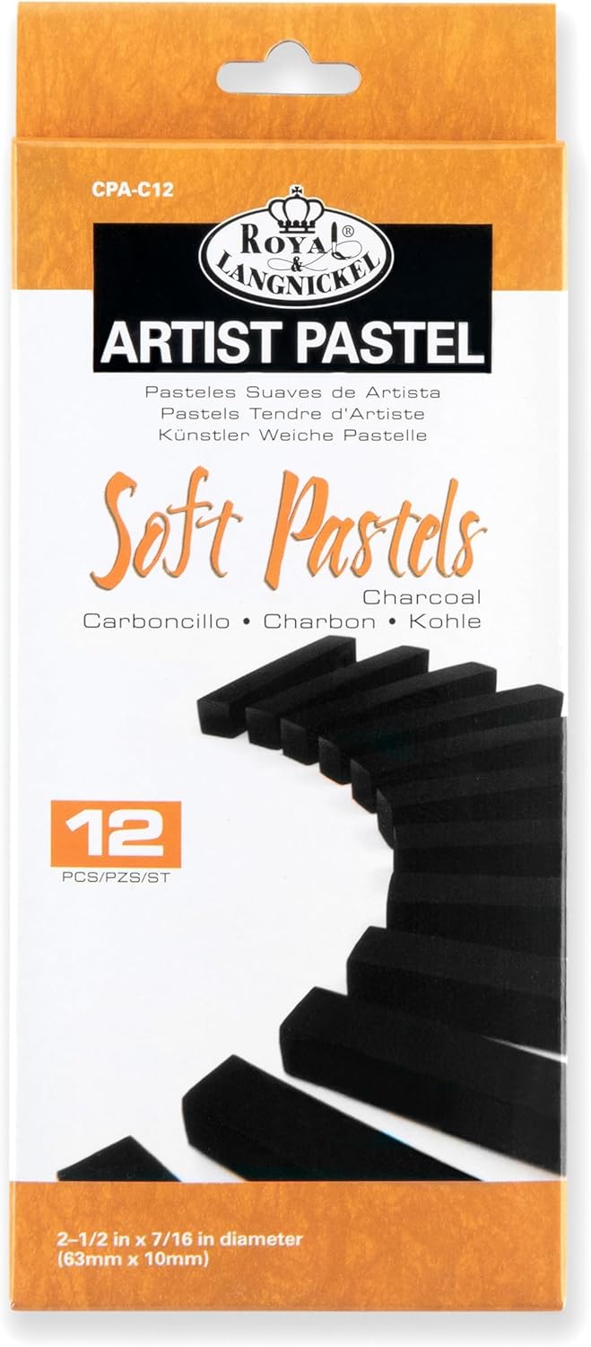 Royal & Langnickel Charcoal, 12-Piece Royal & Langnickel Charcoal, 12-Piece