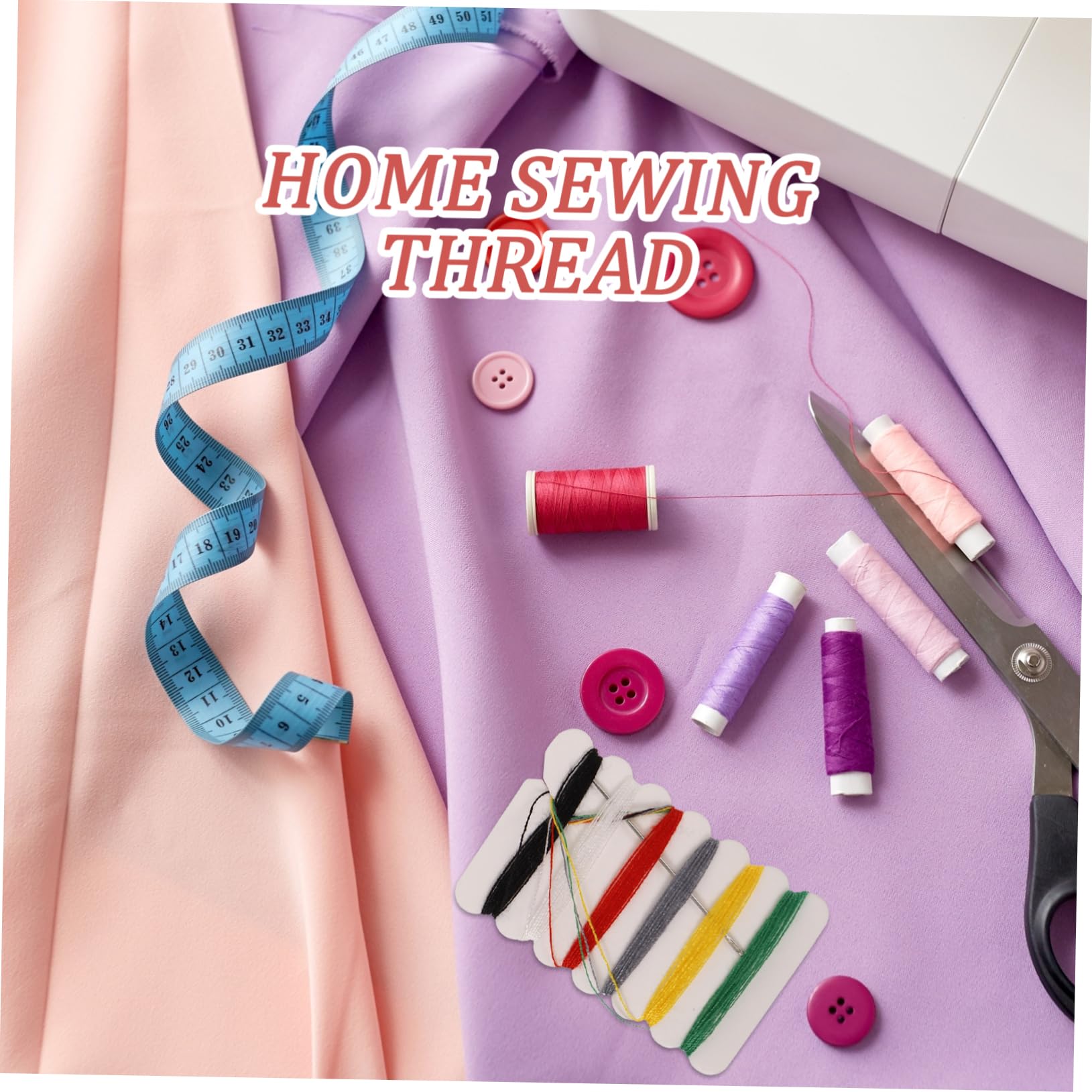 Kit de Costura Portátil Hogar 100 Piezas, Agujas, Botones y Hilos Surtidos, Multifuncional y Compacto para Alfombras y Confección de Vestidos Color Aleatorio