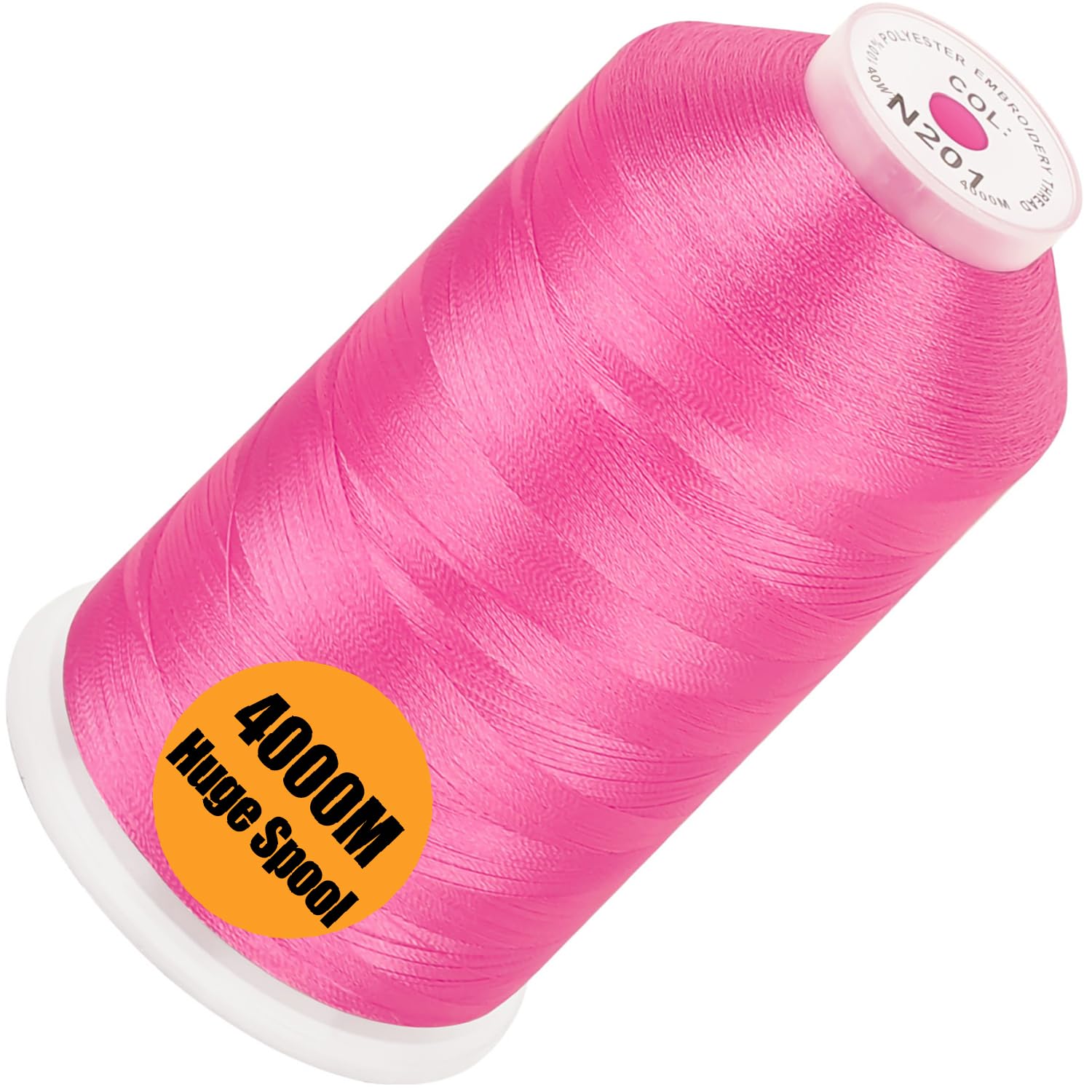 New brothread Huge Spool Embroidery Machine Thread -Pink Fits Janome Color