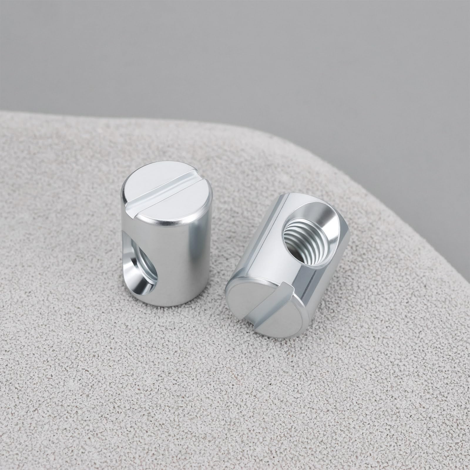 SG Store 30x Tuerca Cilíndrica Ranurada M6x14x10mm 100514 Compatible con IKEA HEMNES HASSELVIKA Muebles