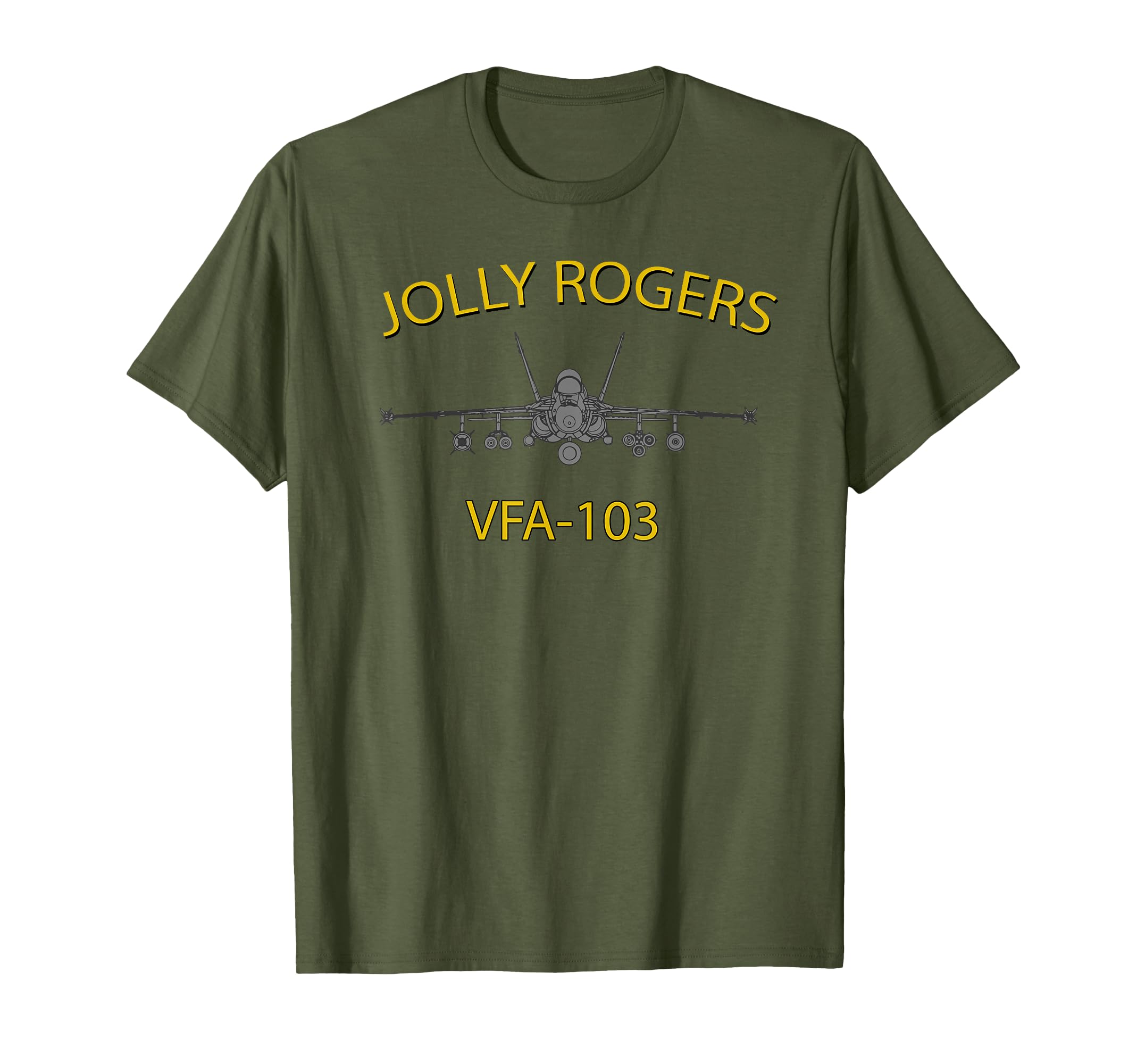 VFA-103 "Jolly Rogers" Squadron F-18 Super Hornet T-shirt T-Shirt