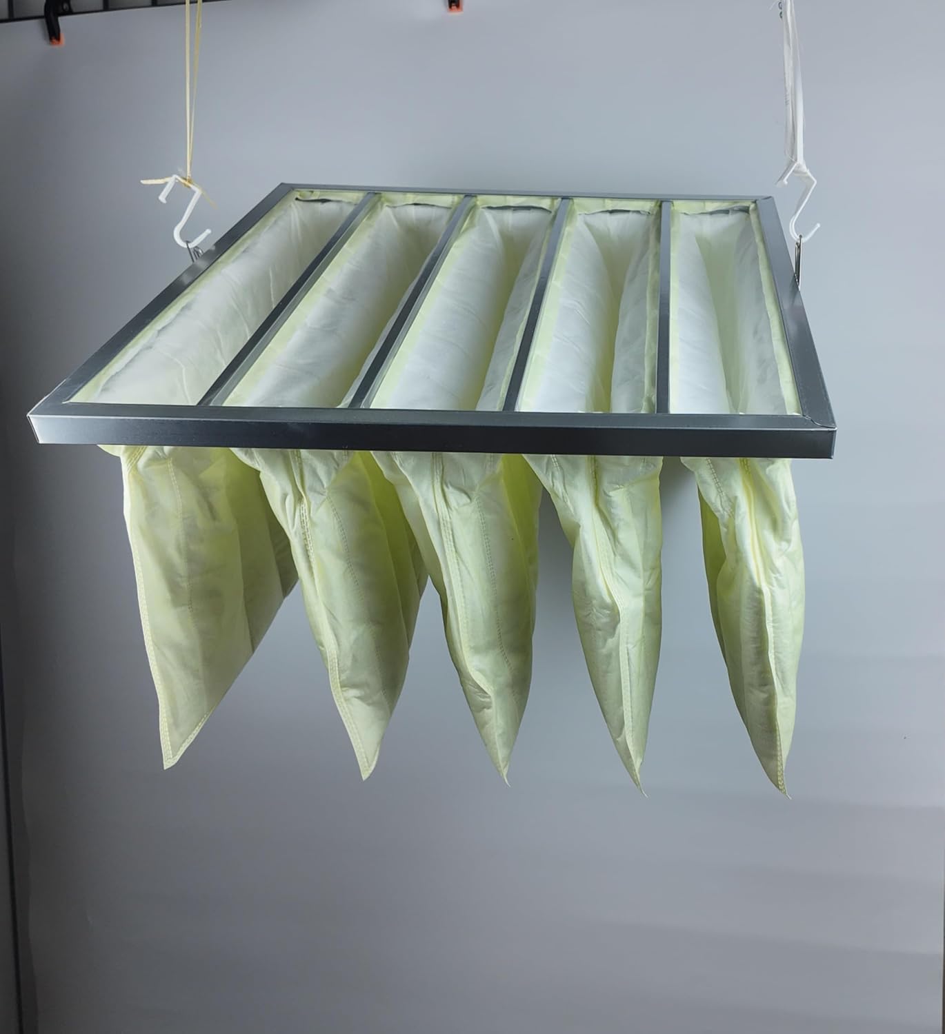 AUC 2PCS MERV14 Synthetic Pocket Air Filter,24x20x12-5 Pockets,Compatible With JET AFS-1000B AFS-1000C 708733 and JDS Air-Tech HP Air-Tech 750-ER 14003 and Powermatic 1791082 Replacement Filter