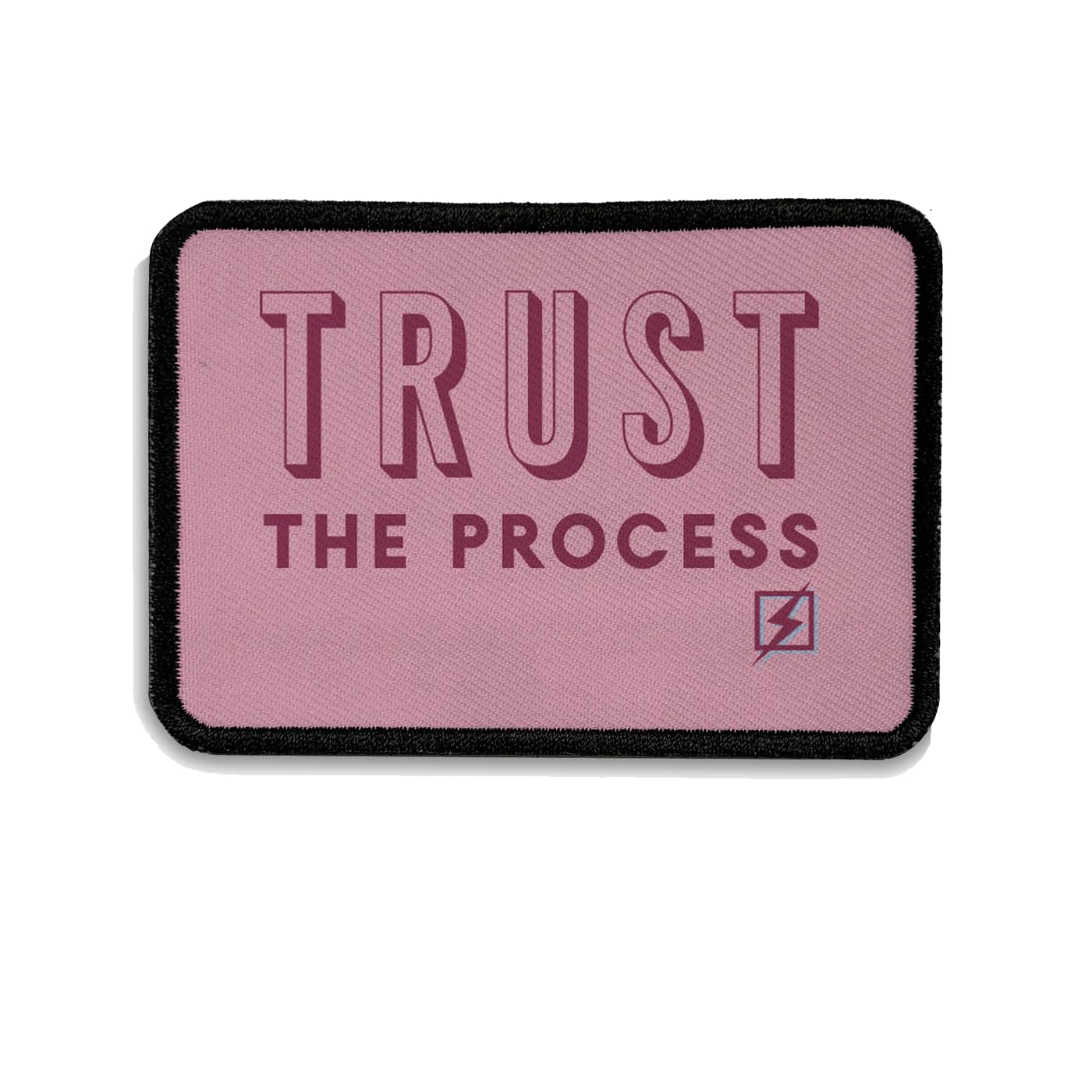 Tactical Morale Patch for Bag or Backpack - Badge for Gym Bag, Holdall, or Weighted Vest (Trust The Process)