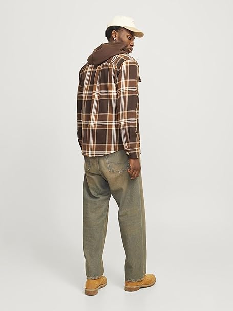 JACK & JONES Heren Jprblacardiff Shirt L/S Noos shirt met lange mouwen