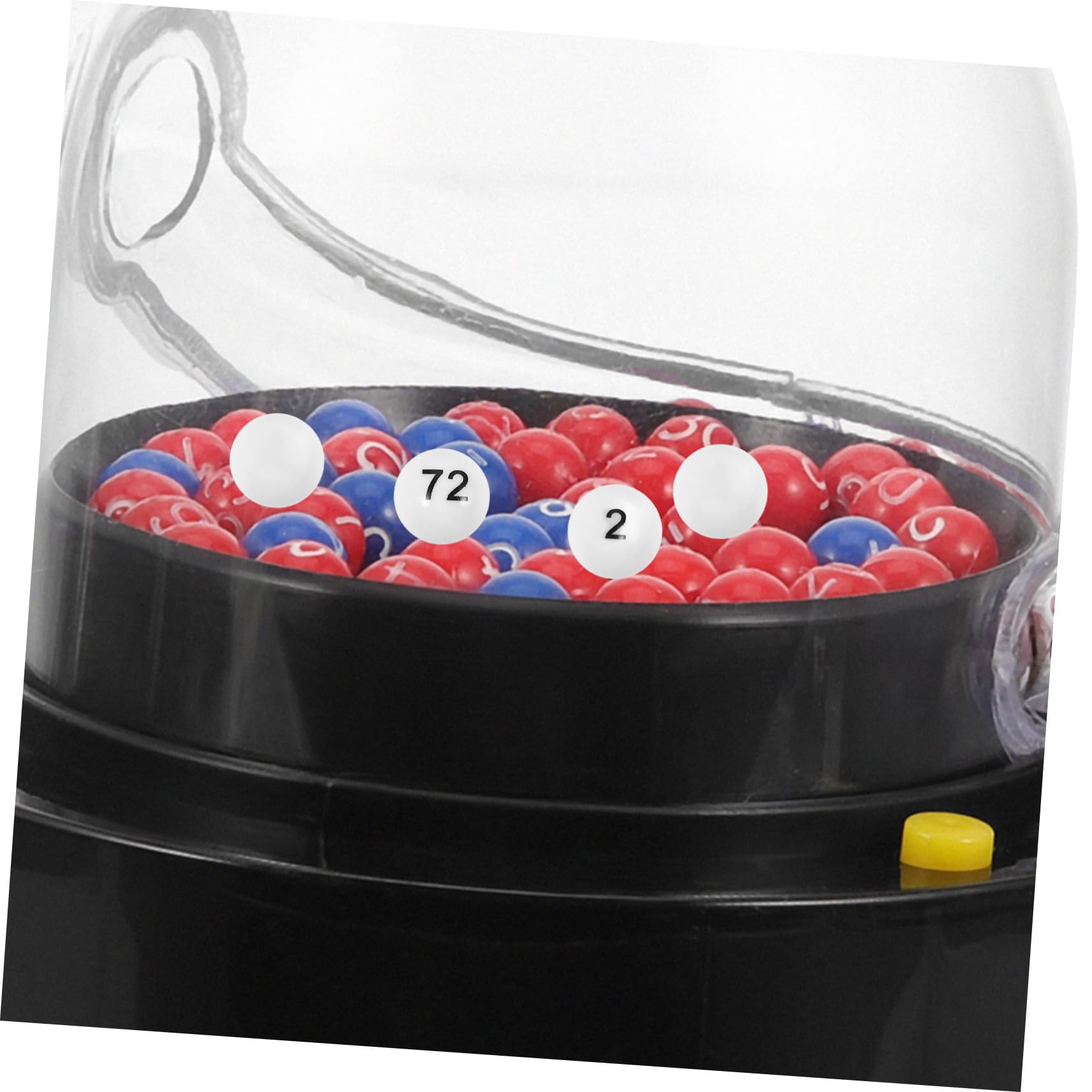 CIYODO 75pcs Raffle Balls Balls for Raffle Drawing Number Printing Party Game Props