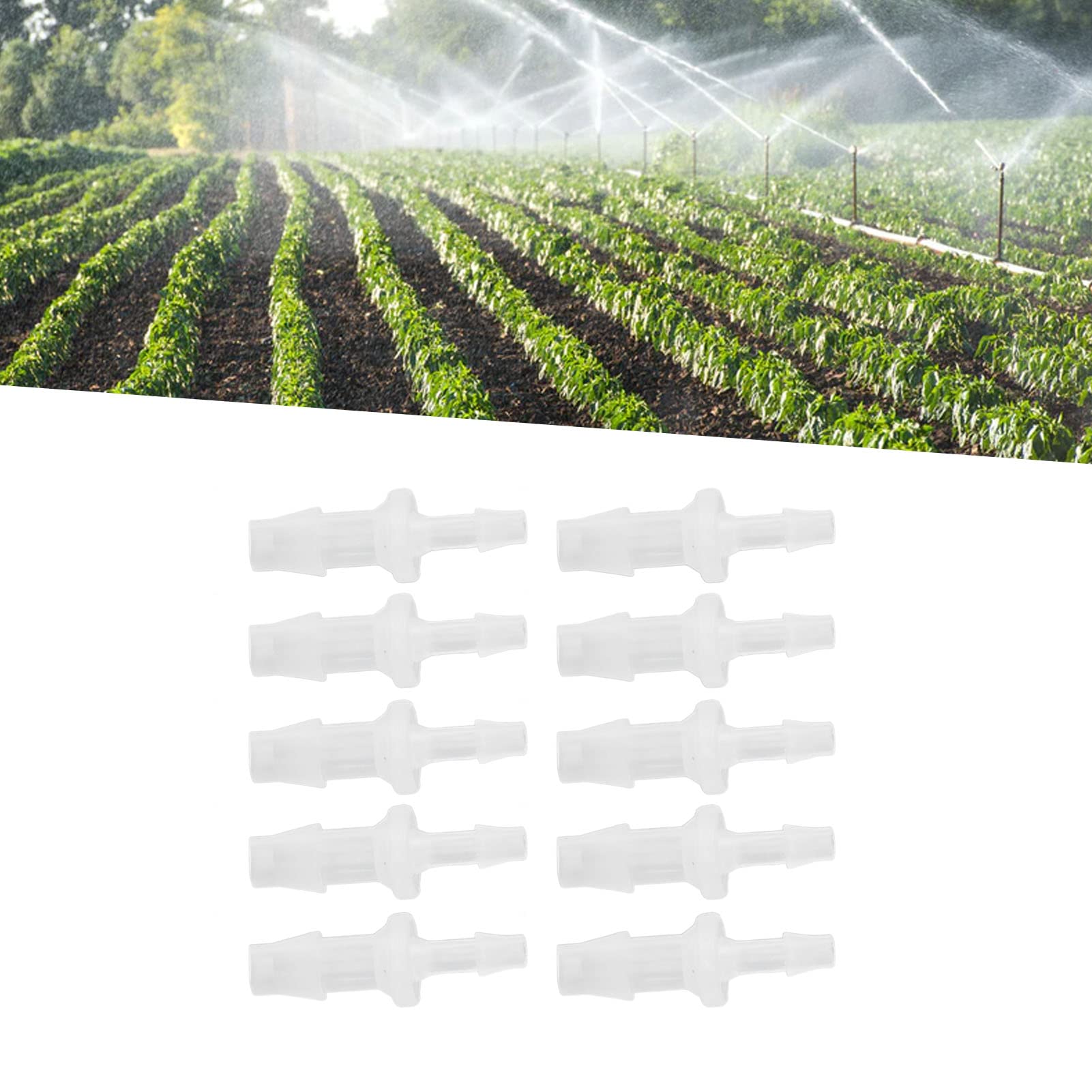 10x Schlauchreduzierstück Gerade Aus PP – 7,9 Mm Auf 15,8 Mm Adapter Für Aquarium, Luftpumpe & Silikonschläuche – Geruchsneutral, Rostfrei