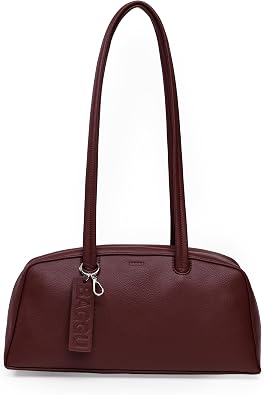 BAGGU Recycled Leather Bowler Bag