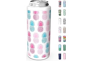 TILUCK Slim Can Koozies: Keep Drinks Cold, Longer!