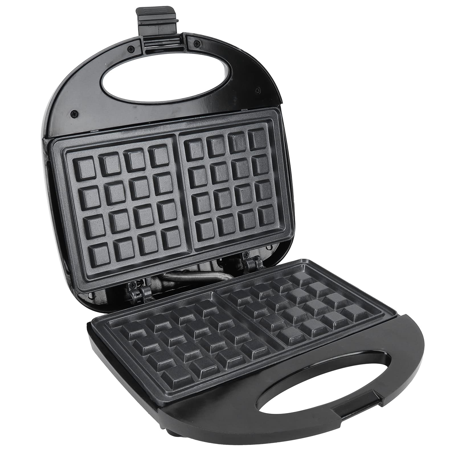 Sandwich Maker, Waffle Machine Automatic Edge Cuting Sandwich Grill Maker Portable with English Manual for Breakfast for DIY Recipes-image-34