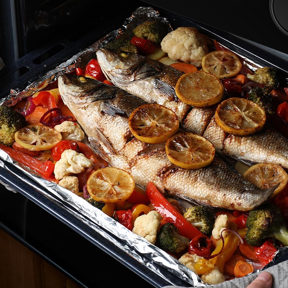 Cecotec Bolero Hexa AF326000 Oven baking fish and vegetables