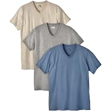 KingSize Cotton V-Neck Undershirt 3-Pack