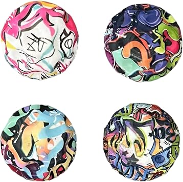 InteDesign 4 PCS Moon Balls,Space Balls for Kids, 7cm High Bouncing Astro Jump Bouncing Ball Toy,Ultra High Bouncy for Kids Big Bouncy Toy for Party Gift