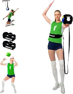 Volleyball Training Equipment 3.0 - Premium Solo Trainer, Perfect for Beginners Practicing Serving, Setting and Spiking, Great Gift Idea …