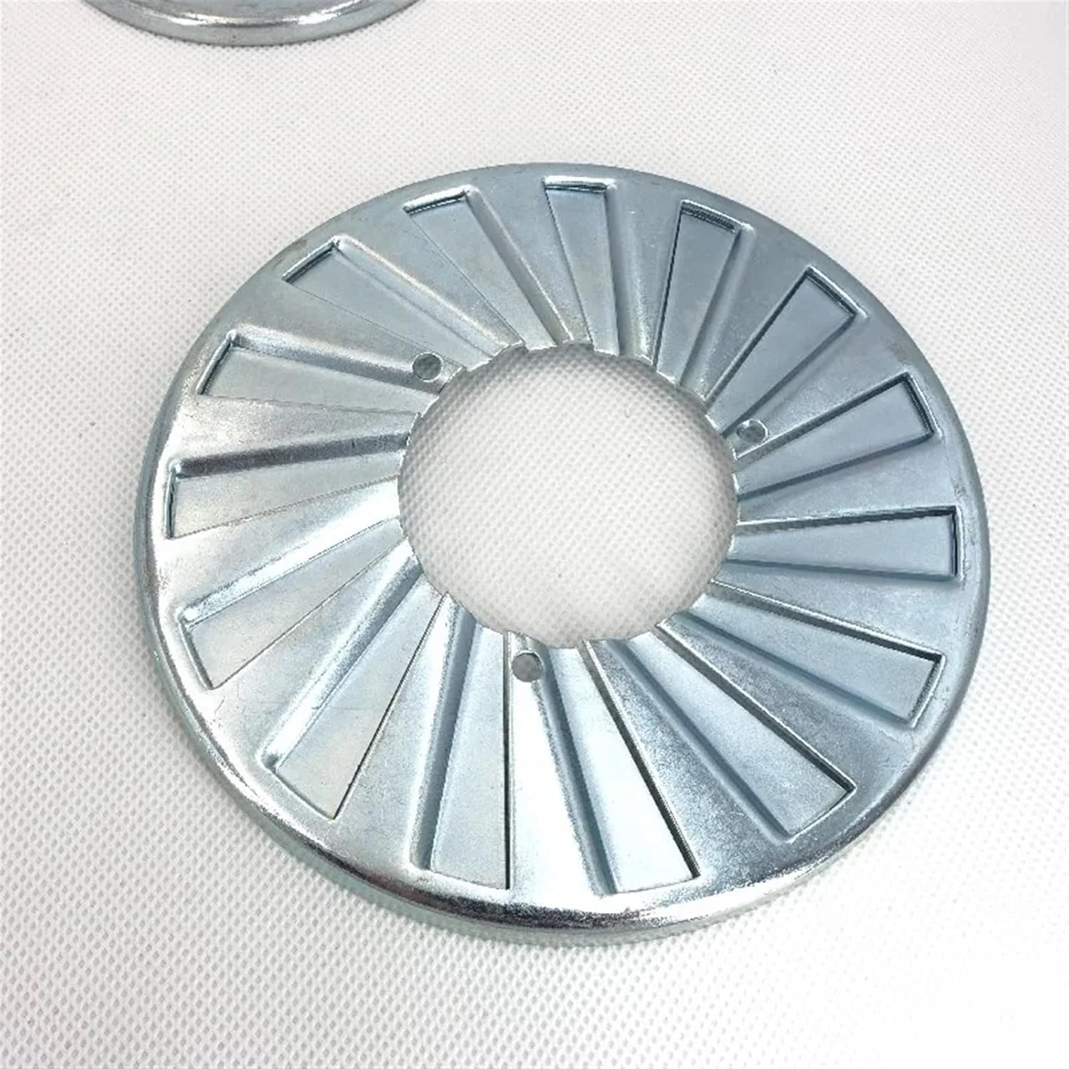 Double Hole Air Swirler for Waste Oil Burner Oil Spray Stabilizing Disc Ring of Fire Steady Plate Flame Stabilizer for Burner(135MM)
