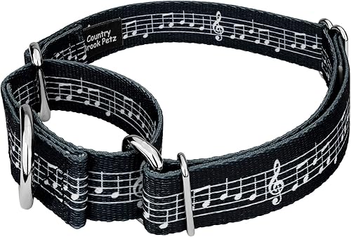 Miniatura 3 de Country Brook Petz - Collar de perro Martingale partituras - Colección Geek Chic con 5 diseños para cualquier Mega fan (58 pulgadas, S)