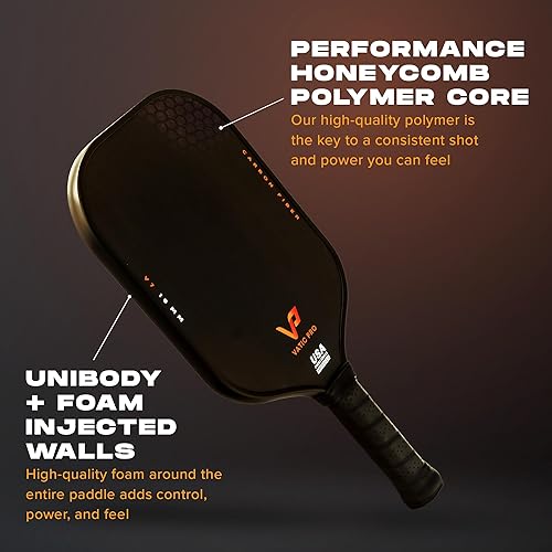 Miniatura 4 de Vatic Pro Flash de fibra de carbono de 0.551in (diseño antiguo), incluye cubierta de paleta