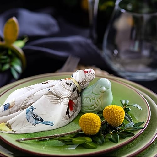 Miniatura 4 de 12 servilletas de tela de primavera de 20 x 20 pulgadas, servilletas de cena lavables, servilletas de fiesta de té, servilletas para cocina, fiesta,