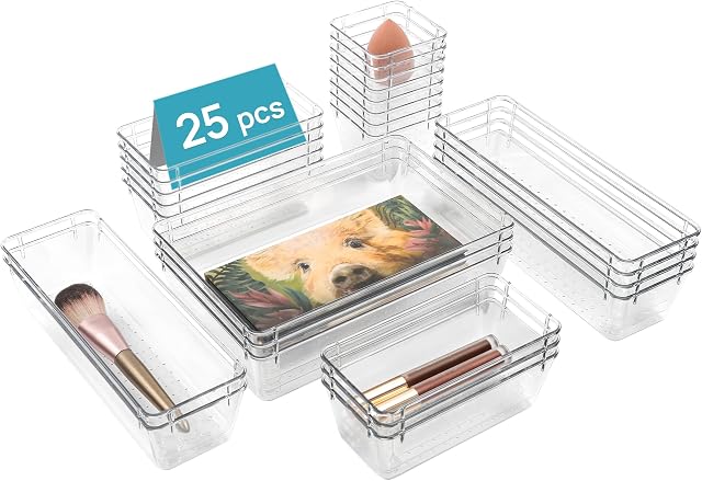 Vtopmart 25-Piece Drawer Organizer Set