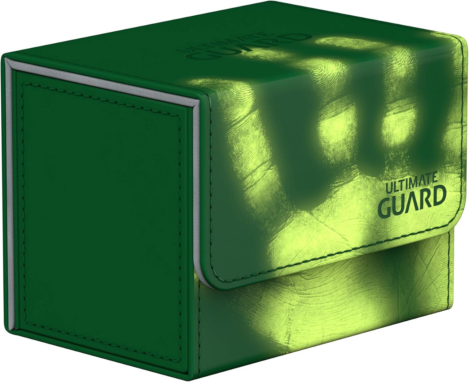 Ultimate Guard Deck Box: Sidewinder 80+ Chromia Skin Green