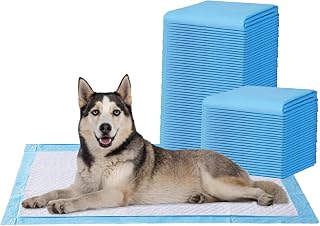 60x90 cm Dog Pee Pads - 75 Count Potty Training Pads for Dogs, Leak-Proof Protection & Odor Control, Perfect for Potty Training, Pet Training Pads, Pee Mat for Dogs