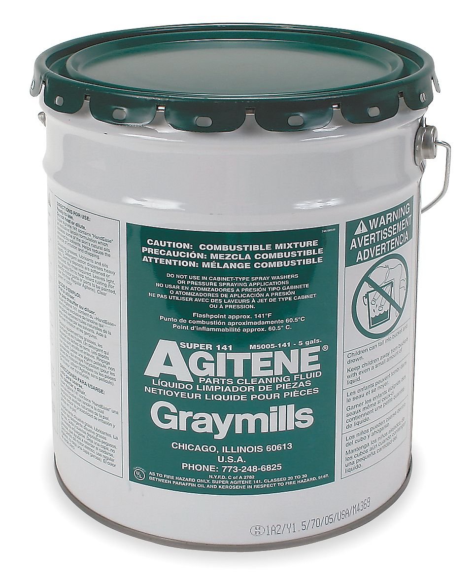 Graymills Cleaning Detergent, Concetrate, 5 Gal.