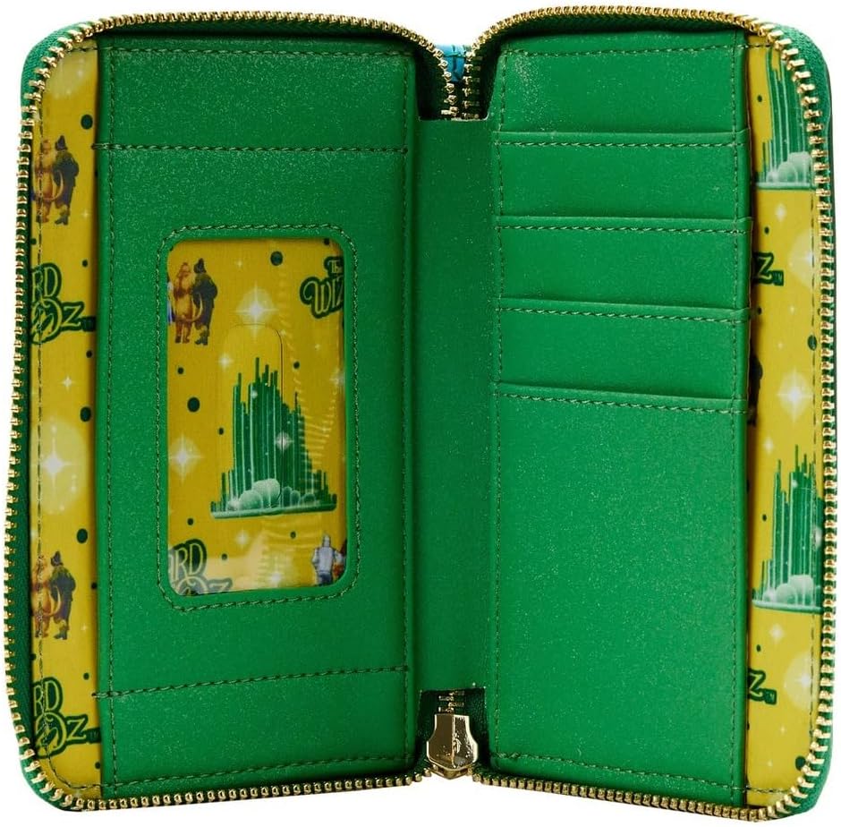 Loungefly Wizard of Oz Emerald City Zip Around Wallet