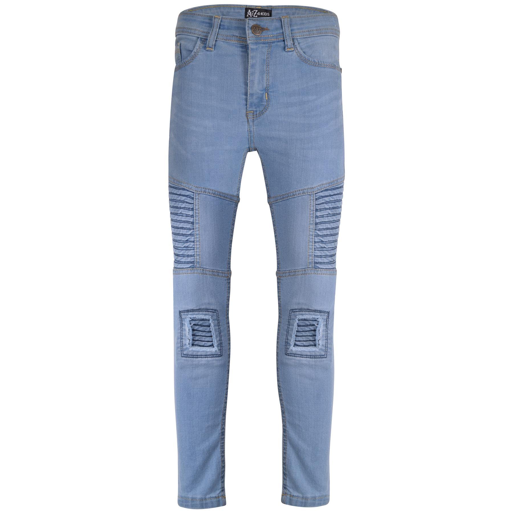 Jeans de cintura alta cómodos para niños que buscan un estilo moderno 5