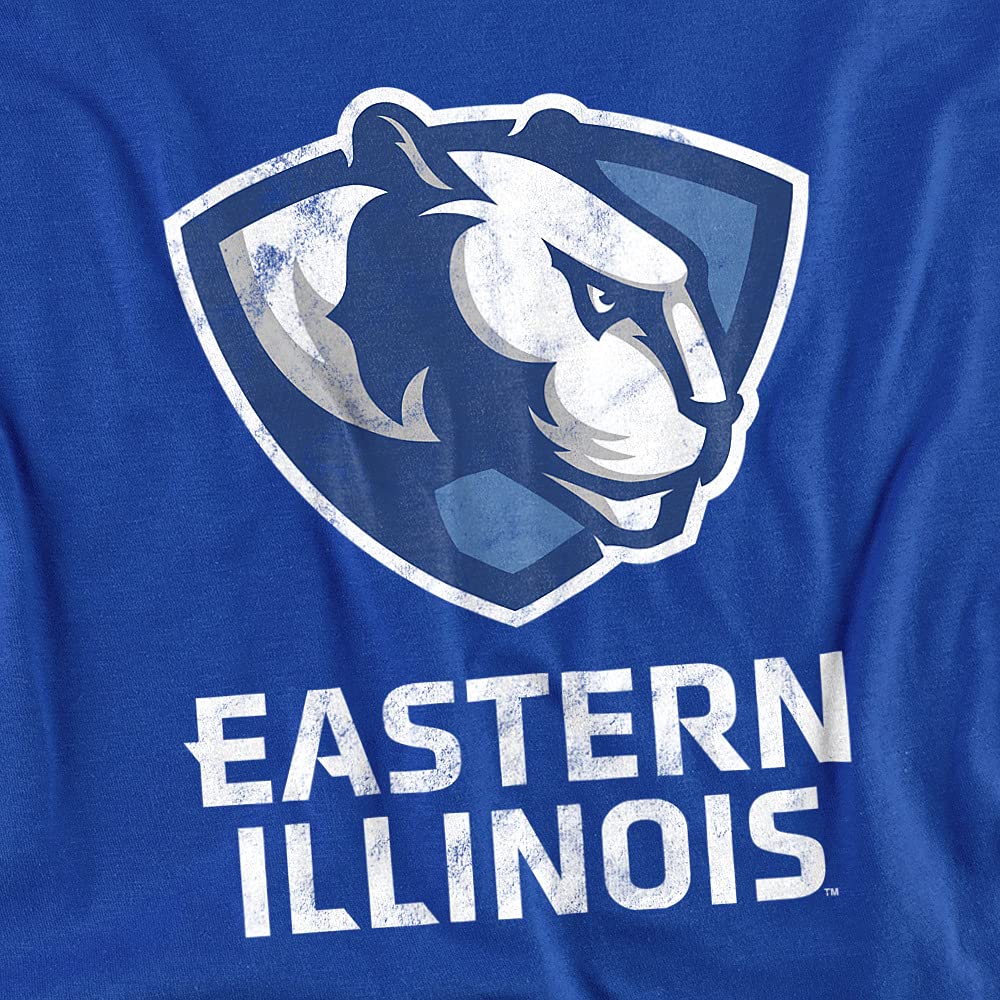 Eastern Illinois University Official Panthers Logo Unisex Adult T-Shirt, Panthers Logo, 3X-Large