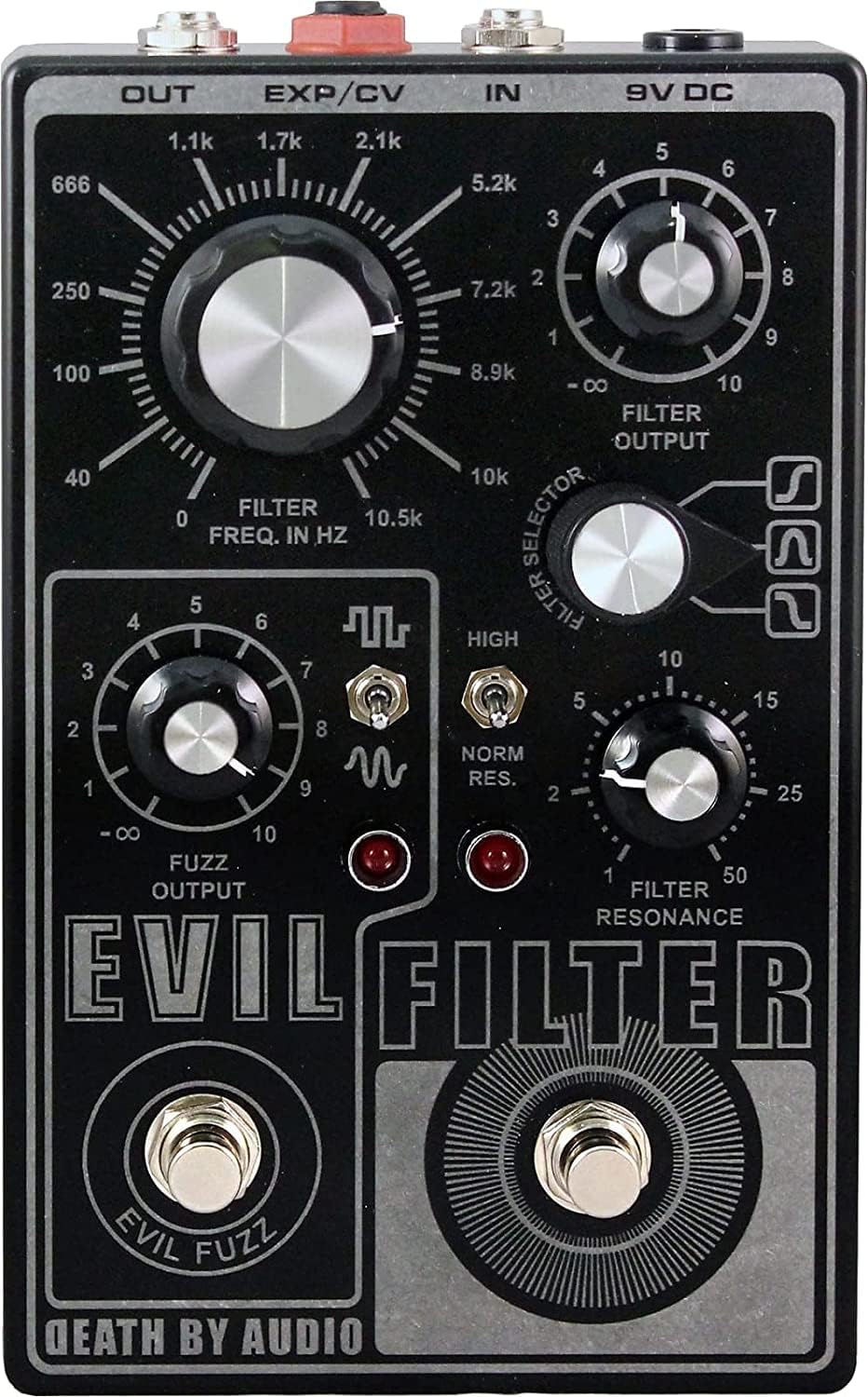 Amazon.com: Death By Audio Evil Filter Octave Fuzz : Musical  