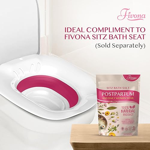 Miniatura 8 de Sal de baño posparto Care Sitz - Mezcla de sal de Epsom con aceites esenciales, tratamiento calmante para hemorroides, curación perineal después