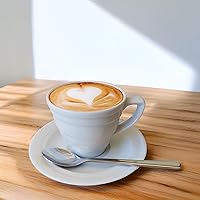 Vista 8 de NobleEgg Egg Spoons for Soft Boiled Eggs, Coffee, Desserts 18/8 Stainless Steel 5.5 inches Set of 4