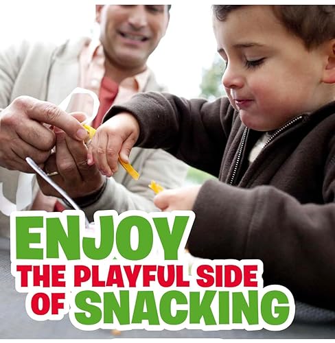 Miniatura 5 de Paquete variado de bocadillos de frutas Roll-Ups de frutas (0.5 onzas, 72 unidades)  Incluye solo clip para bolsa KANDYRIFIK de la marca.