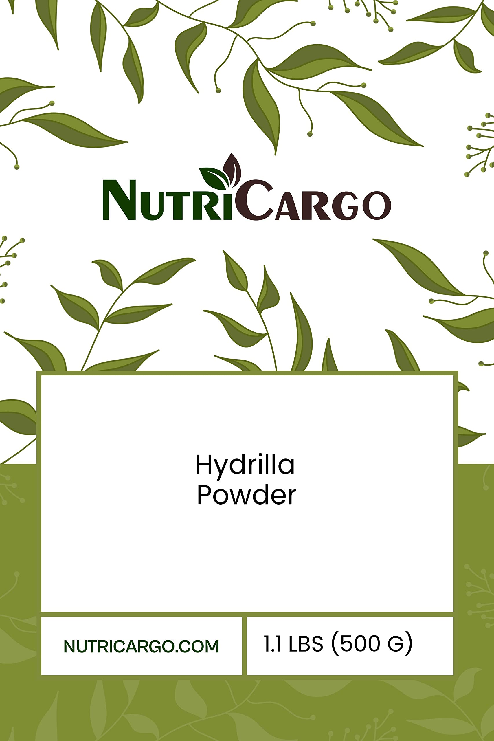 NutriCargo Hydrilla Powder 1.1 Lbs (500G)