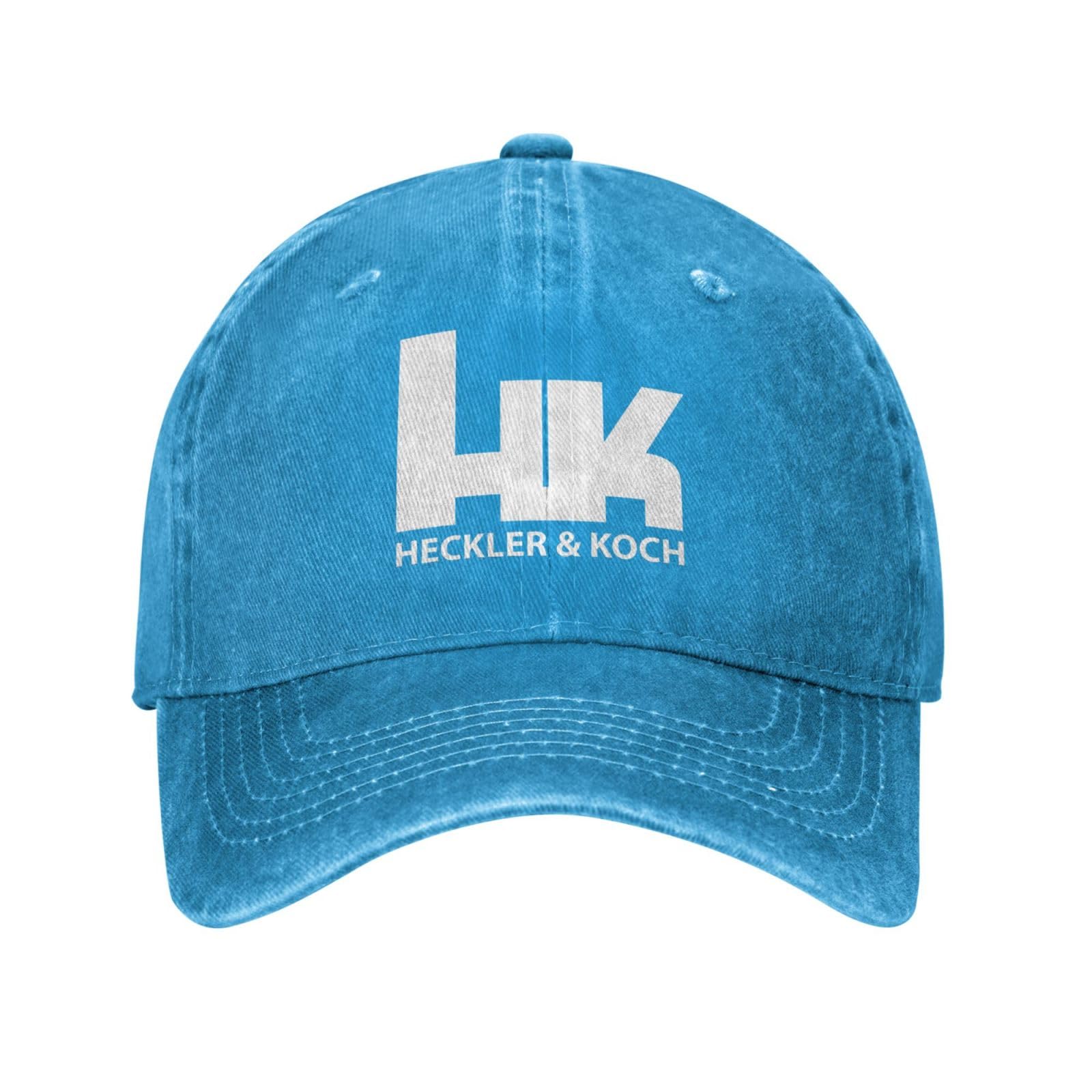Heck-ler and K-o-ch Baseball Cap Classic Washed Cotton Hat Truck Caps Trucker Hats Snapback Travel Cowboy Caps