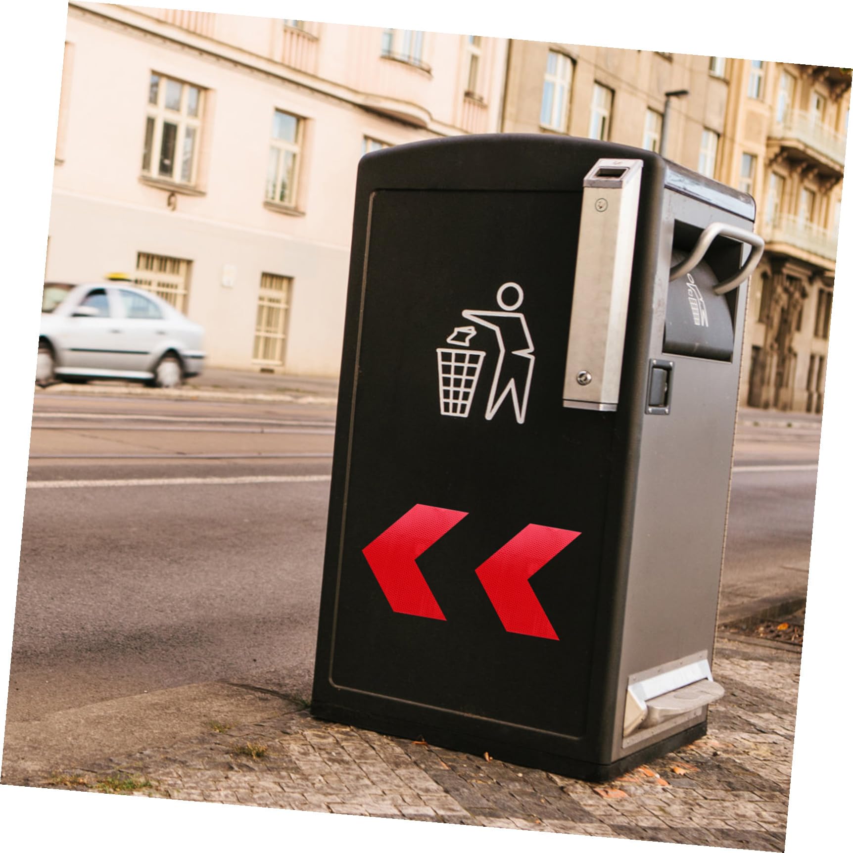 Mobestech Autocollant Réfléchissant Pour Panneau De Signalisation Ruban Avertissement Nocturne Autocollant De Visibilité Pour Sécurité Routière
