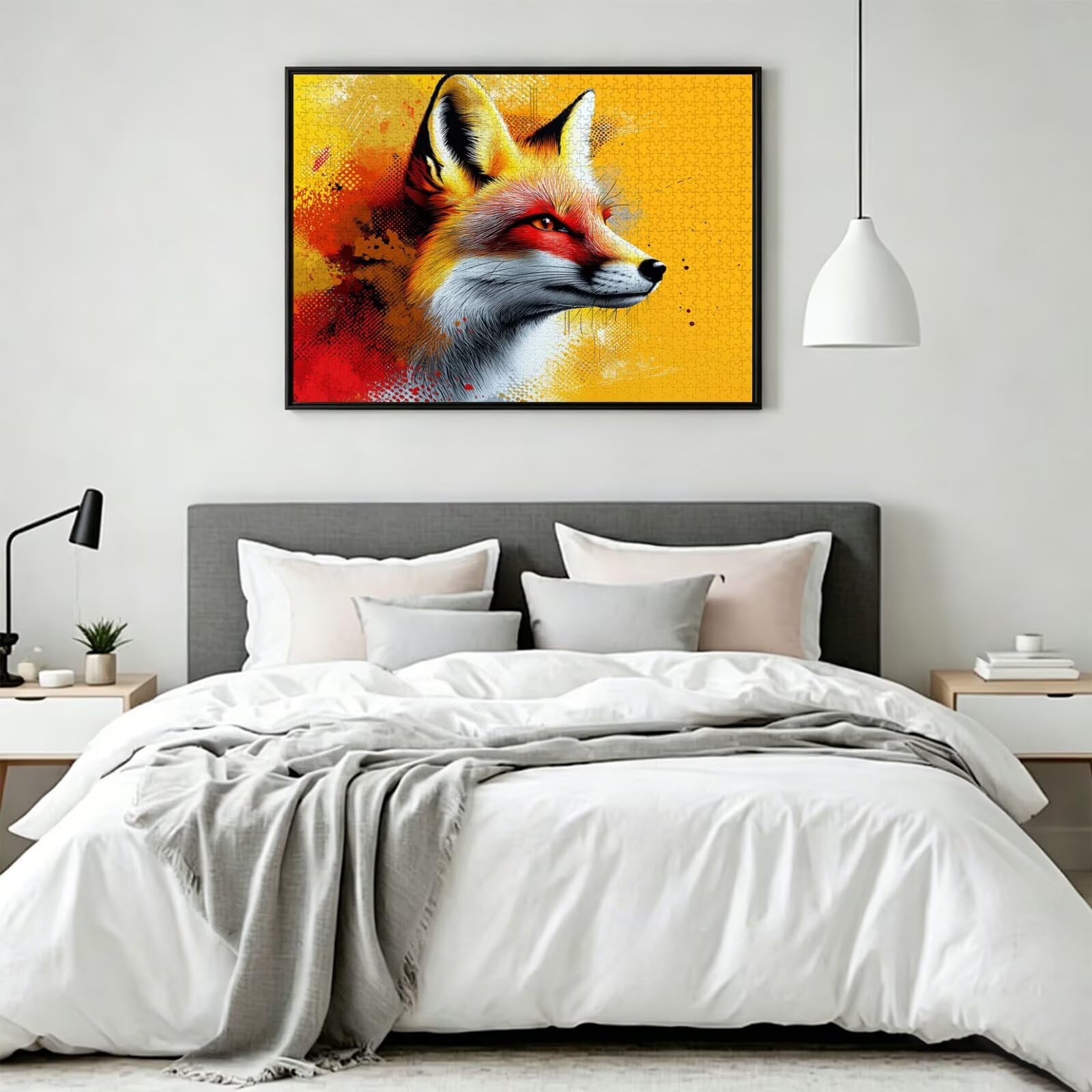 Puzzle 4000 Pezzi volpe Puzzle Classici per Gioco Familiare, n-249 | Impossibile Puzzles, Intrattenimento Creativo, Rilassamento e Intelligence, Regalo per Amore e Amico, Home Decor, astratto